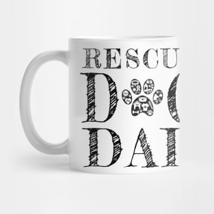 Rescue Dog Dad Mug